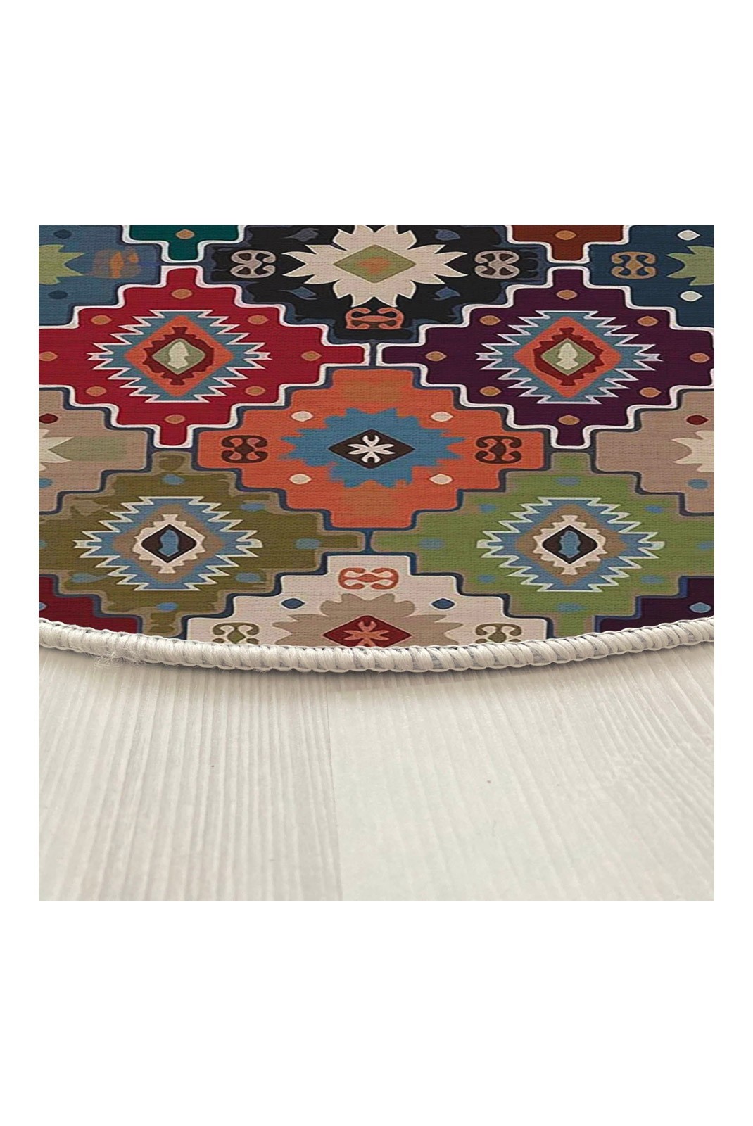 Tapis  - 100x100 - Multicolor - 599HFT4840