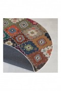 Tapis  - 100x100 - Multicolor - 599HFT4840