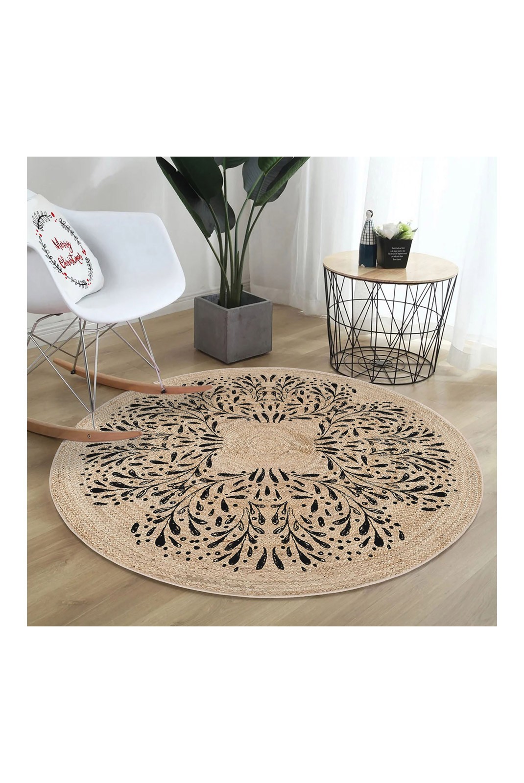 Tapis  - 90x90 - Cream - 599HFT4848