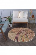 Tapis  - 140x140 - Multicolor - 599HFT4916