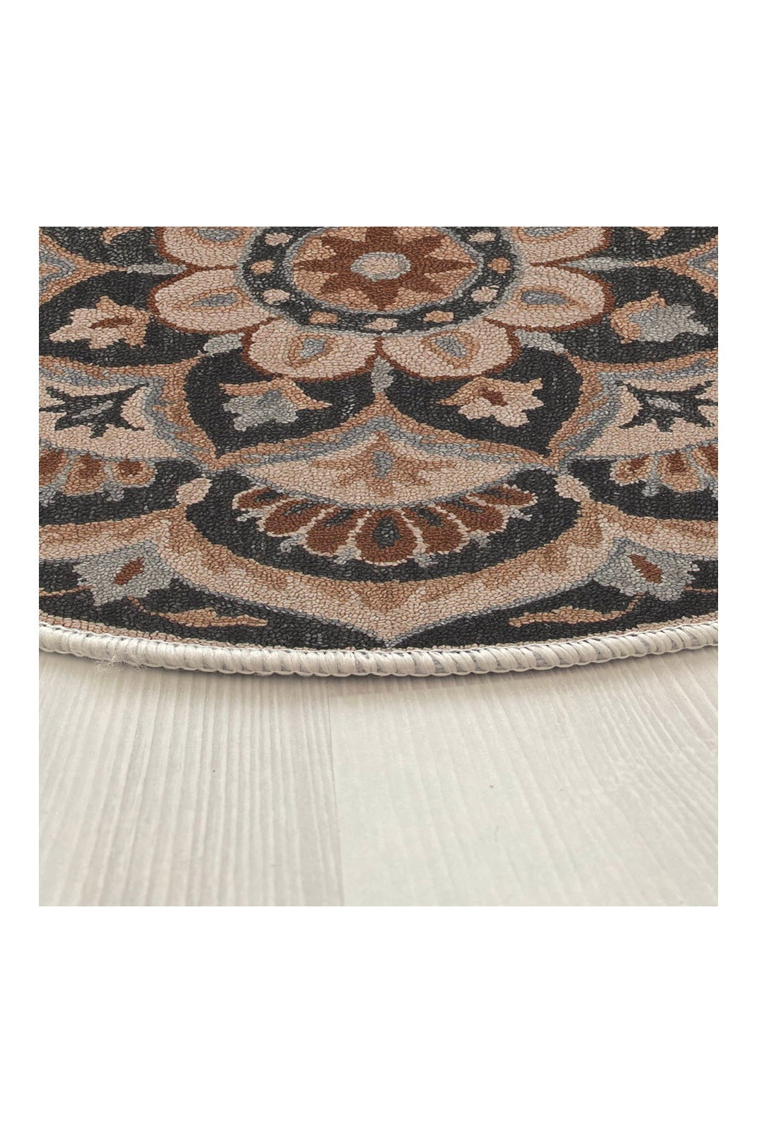 Tapis  - 100x100 - Brown - 599HFT5104