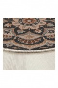 Tapis  - 100x100 - Brown - 599HFT5104