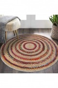 Tapis  - 140x140 - Multicolor - 599HFT5161