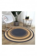 Tapis  - 100x100 - Navy Blue - 599HFT5431