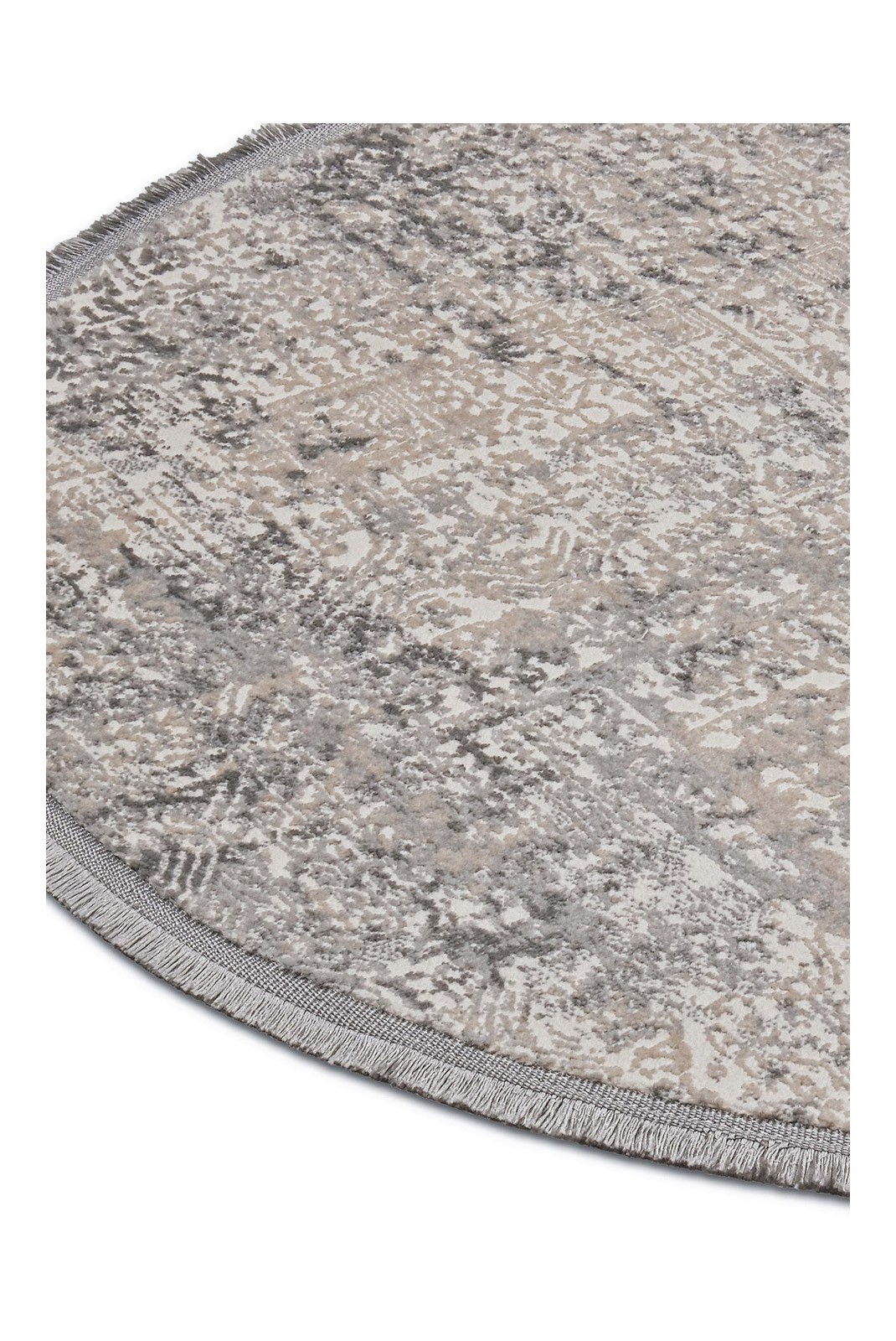 Tapis rond  - 80cm - Grey / Beige - 614CCL1571