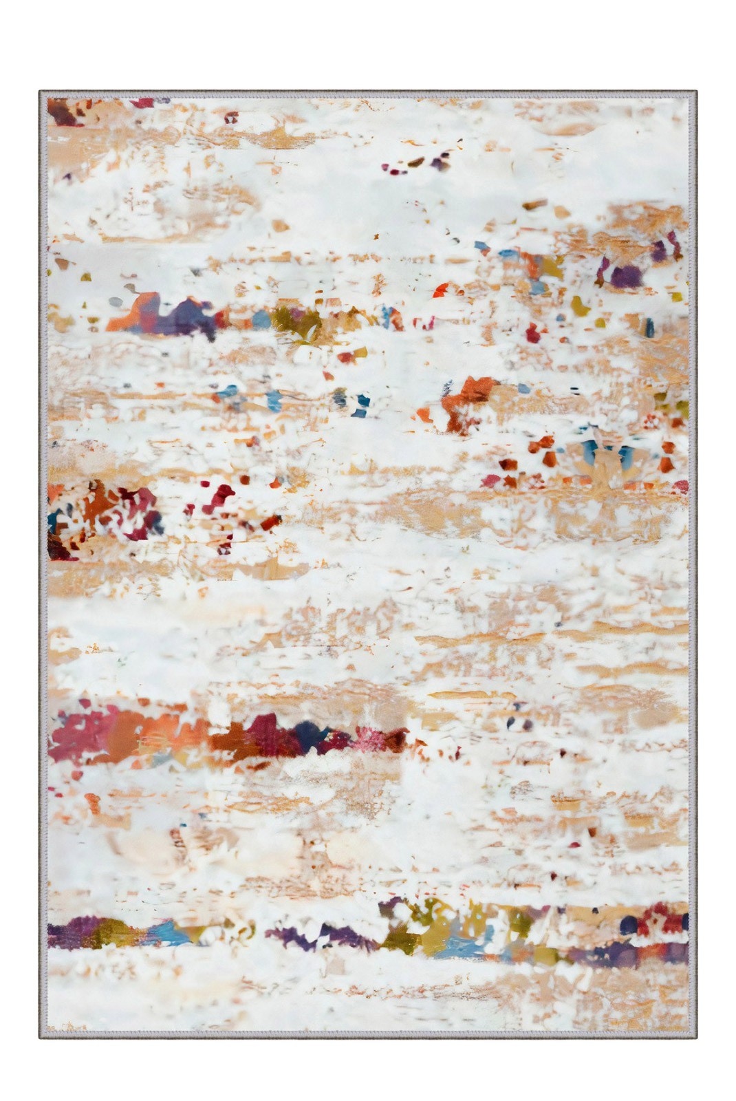 Tapis  - 40x60 - Cream / Beige / Claret Red / Blue / Brown - 708HFT1858