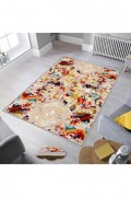 Tapis  - 40x60 - Beige / Yellow / Blue / Red / Brown - 708HFT1872