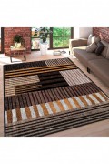 Tapis  - 50x80 - White / Orange / Brown / Black - 708HFT4473