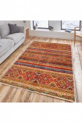 Tapis  - 50x80 - Cream / Red / Orange / Camel / Blue - 708HFT4841