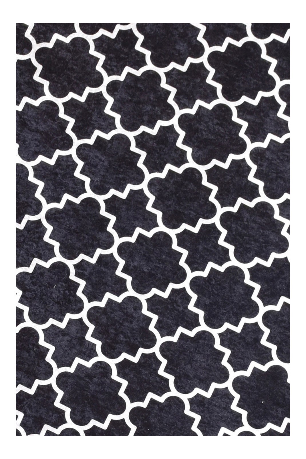 Tapis de hall  - 80x200 - Black / White - 882CHL2761