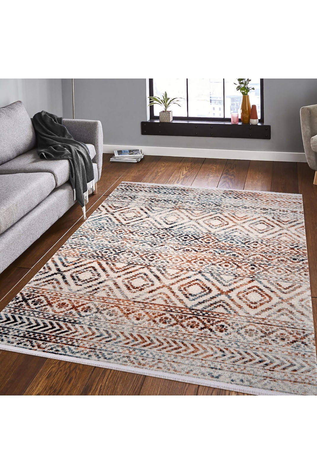 Tapis de hall  - 75x150 - Multicolor - 952CCL1669