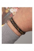 Bracelet - YRABL2056 17 - Brown/Black - 431RSS1145