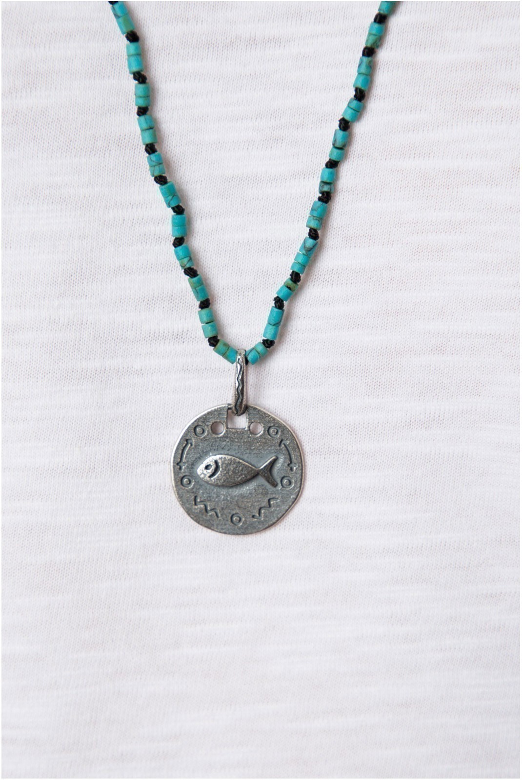 Collier - ERN2133 - Blue/Silver - 436ELS1202