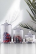 Boîte de rangement (3 pièces) - EM-3450 - Transparent - 196RWE5734