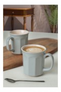 Lot de 6 mugs - Grey/Cream - 275KRM1977