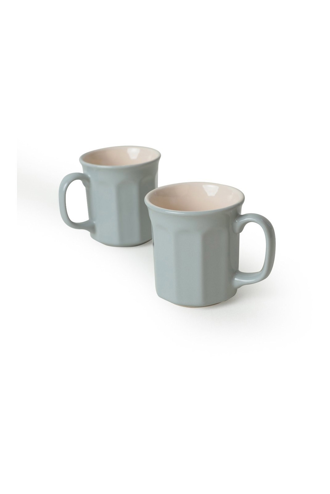 Lot de 6 mugs - Grey/Cream - 275KRM1977