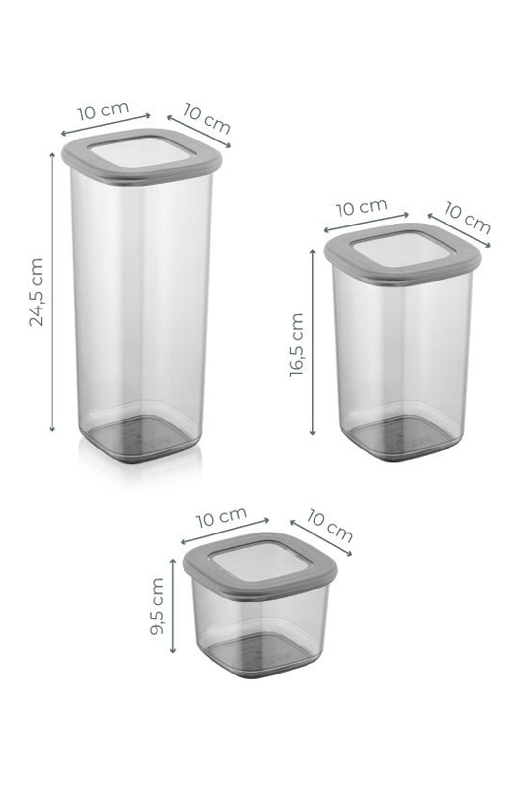 Lot de boîtes de rangement (24 pièces) - FORSBERG - BNM24LU - 964FRM1109 STORAGE  964FRM1109