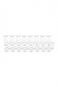 Set boîtes de rangement (24 Pieces)  - BNMPOLYWS24-51217 - White - 964FRM1171