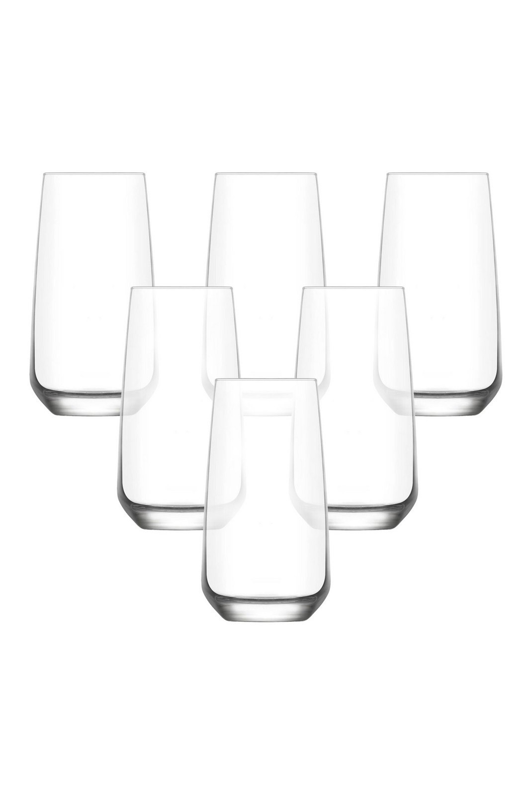 Set de verres (6 Pièces) - Lv-Lal376F - Transparent - 990LAV1111