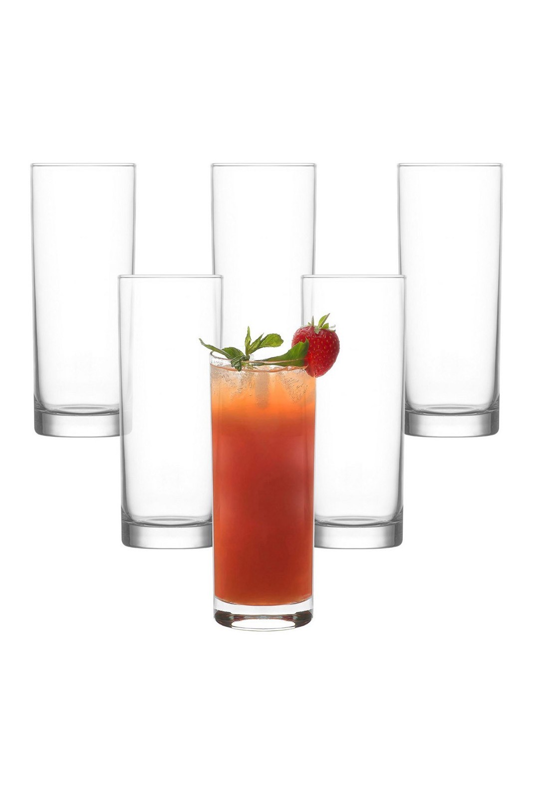 Lot de verres (6 Pièces) - LV-LBR340F - Transparent - 990LAV1120