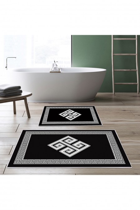 Ensemble de tapis de bain (2 Pièces) - Multicolor - Kt492 - 299ANR1650