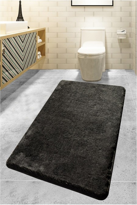 Tapis de bain 70x120 - Havai - Fume - 359CHL1983