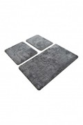 Tapis de bain (3 Pièces) - Havai - Fume - 359CHL3222