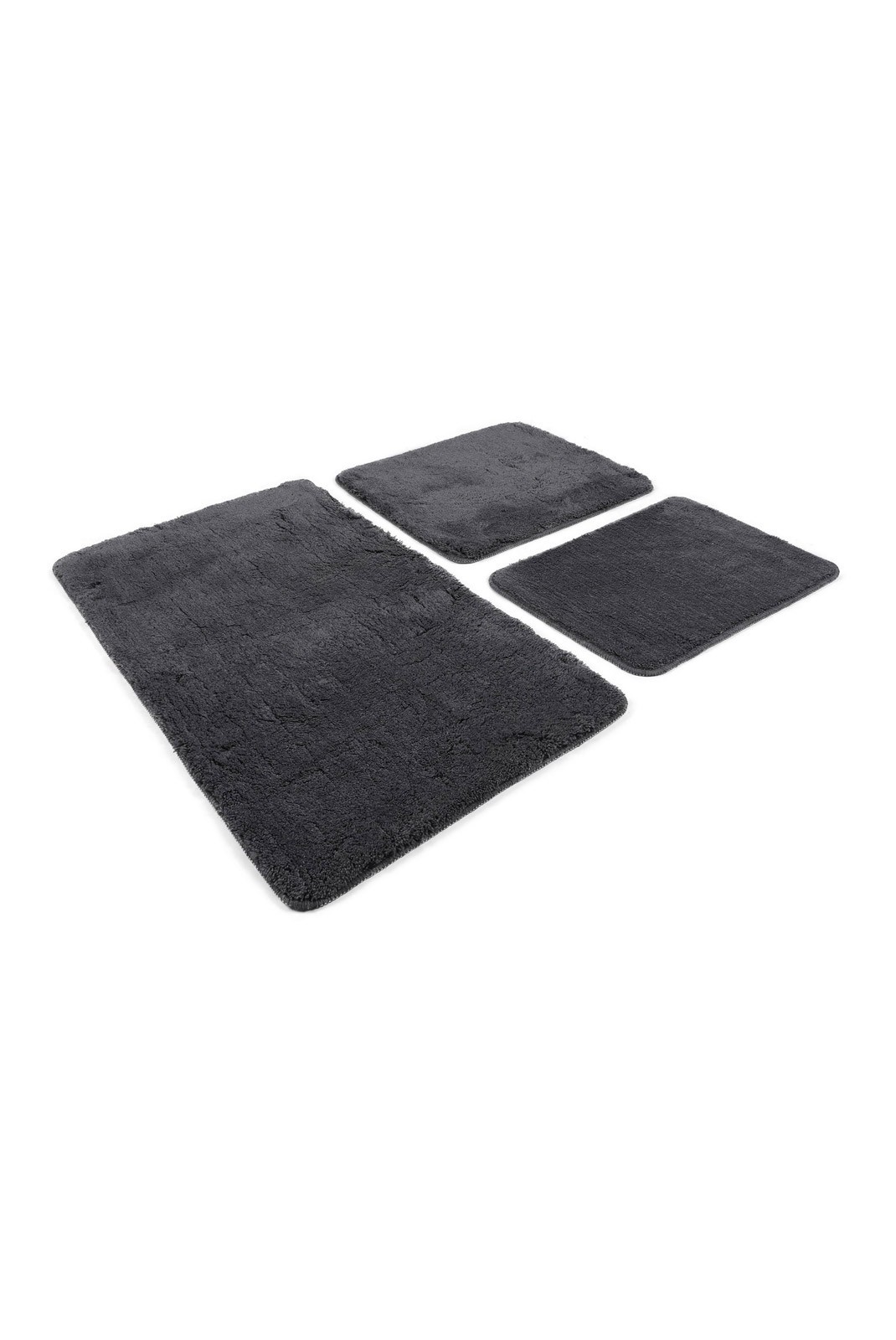 Tapis de bain (3 Pièces) - Havai - Fume - 359CHL3222