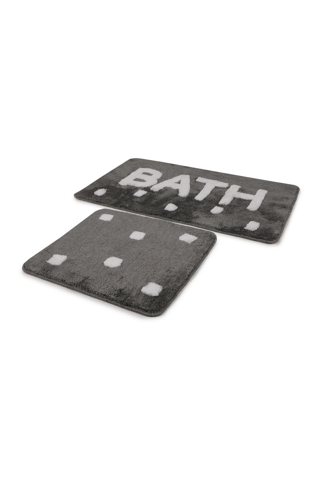 Set 2 tapis de bain  - Bath - Fume - 359CHL4350