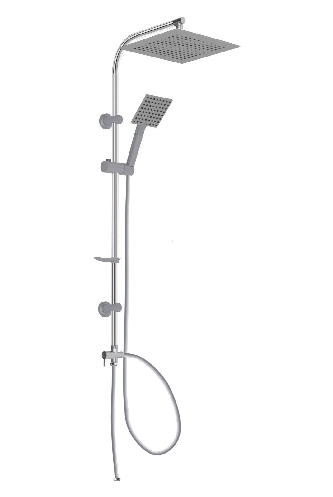 Colonne de douche - R2070 - Grey / Chrome - 774SHW1108