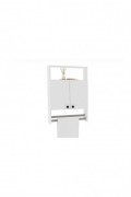 Armoire de toilette - Ela - White - White - 802CLP3903