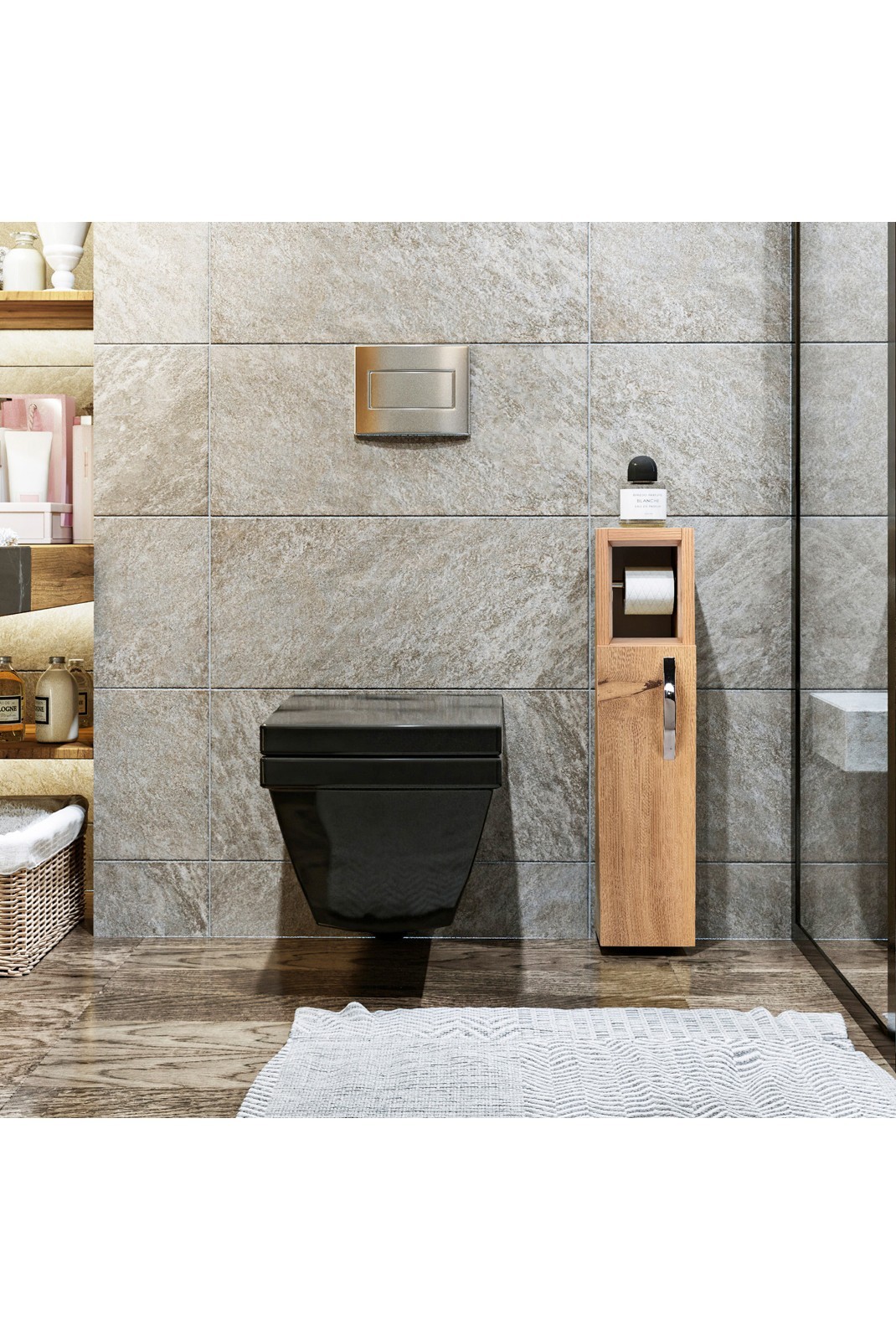 Meuble de salle de bain - Star - Oak - Oak - 854KLN3903