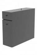 Meuble de salle de bain - Calencia - Anthracite - Anthracite - 854KLN3909