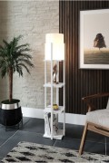 Lampadaire - White / Natural - 390FLH1147