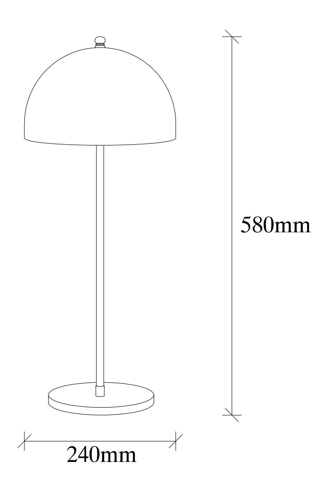 Lampe de table - Black - 521SHN1142