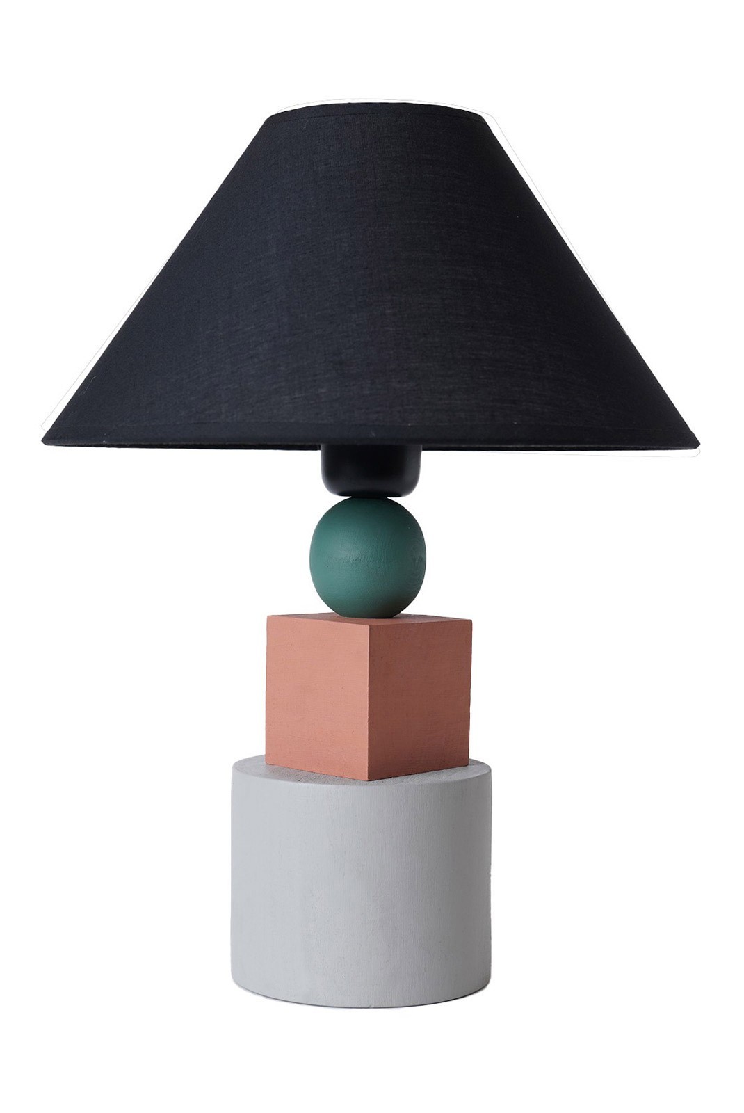 Lampe de table - YL586 - Light Grey/Tile Red/Black/Green - 687HMY2295