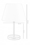 Lampe de table - Cream - 780SGN1831