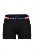 Pack 3 boxers - BASICS & MORE - Black/White/Grey - BA364103