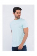 T-shirt - BASICS & MORE - Blue - BA528978