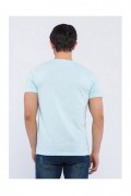 T-shirt - BASICS & MORE - Blue - BA528978