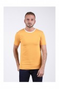 T-shirt - BASICS & MORE - Mustard - BA617900