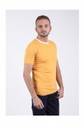 T-shirt - BASICS & MORE - Mustard - BA617900