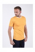 T-shirt - BASICS & MORE - Mustard - BA617900