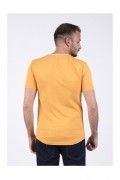 T-shirt - BASICS & MORE - Mustard - BA617900