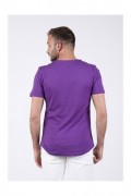 T-shirt - BASICS & MORE - Purple - BA693884