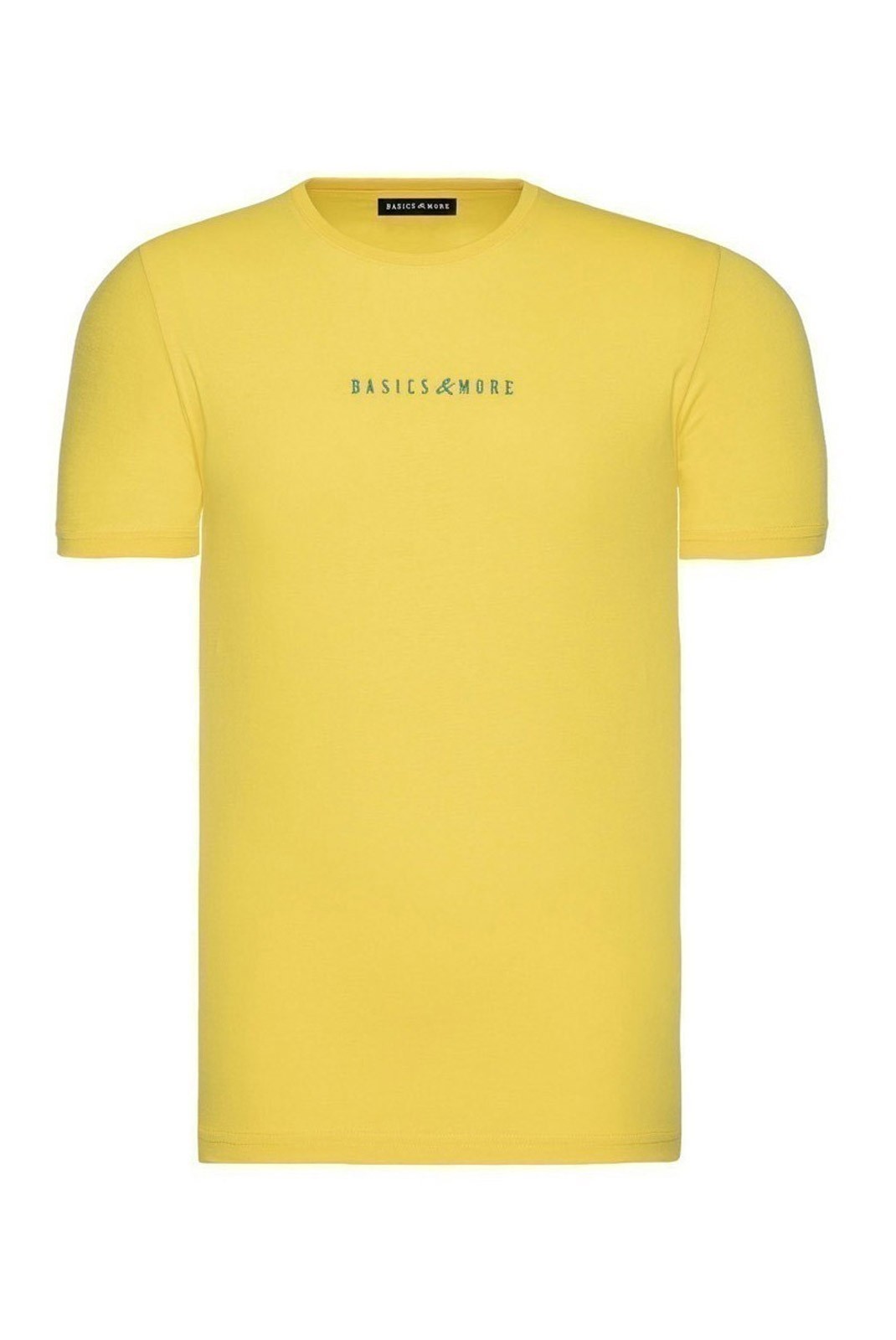 T-shirt - BASICS & MORE - Yellow - BA775160