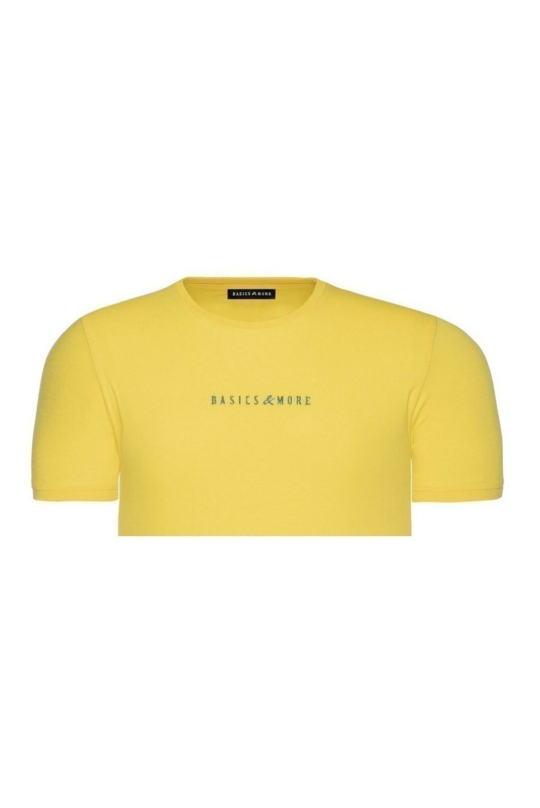 T-shirt - BASICS & MORE - Yellow - BA775160