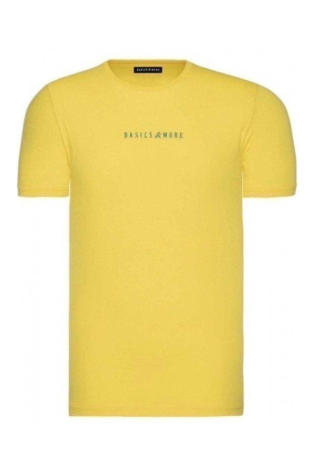 T-shirt - BASICS & MORE - Yellow - BA775160