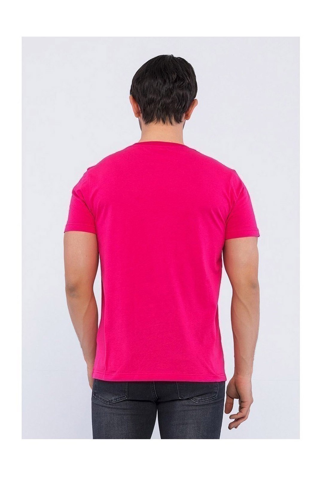 T-shirt - BASICS & MORE - Pomegranate - BA843186