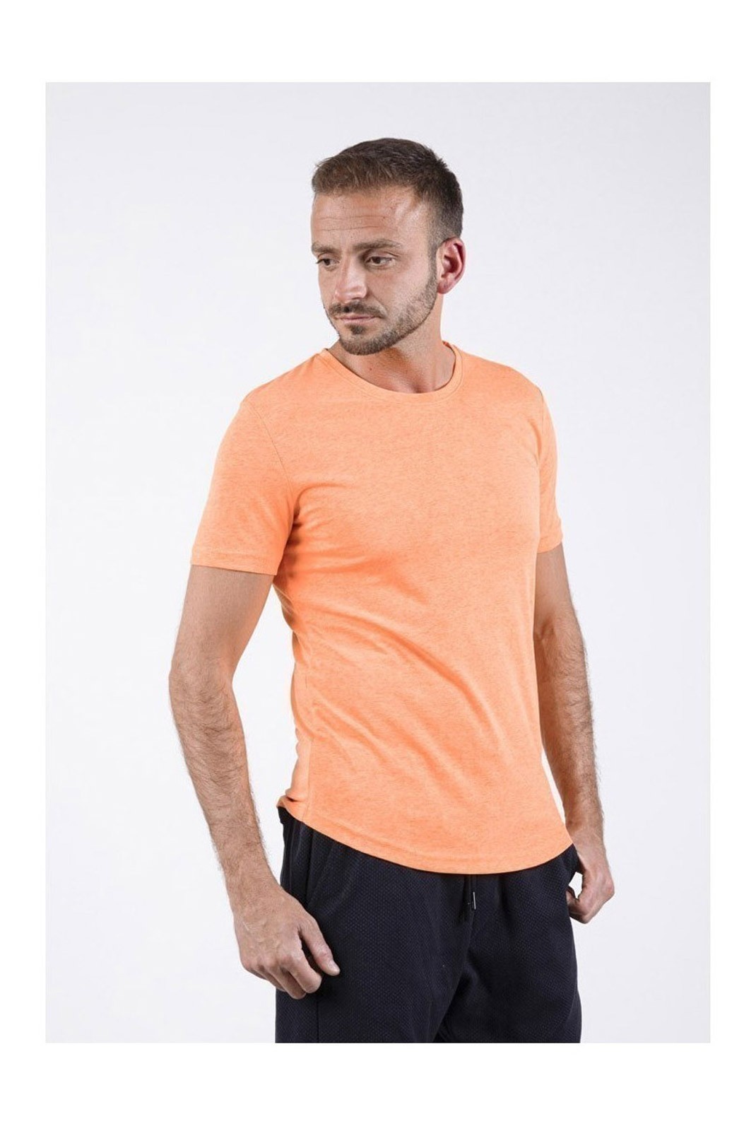 T-shirt - BASICS & MORE - Orange - BA844923